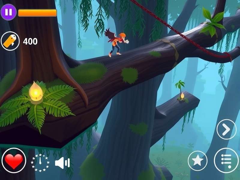 Mystical Canopy Challenge Gameplay Screenshot